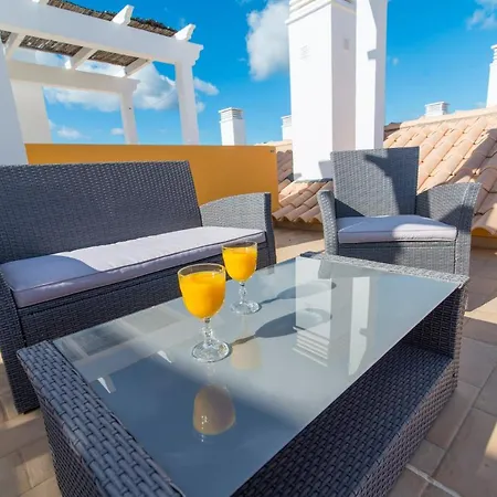 Pool, Wifi, Big Terrace, Bbq, Air Con 1200m From The Marginal Of Cabanas